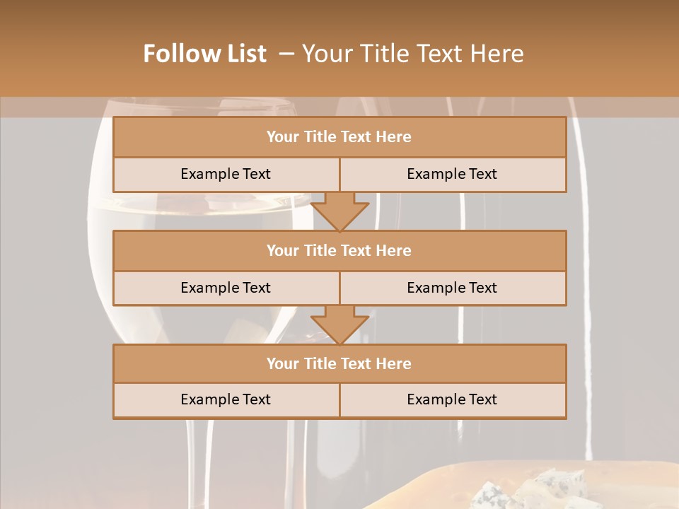 Reflection Black Drink PowerPoint Template