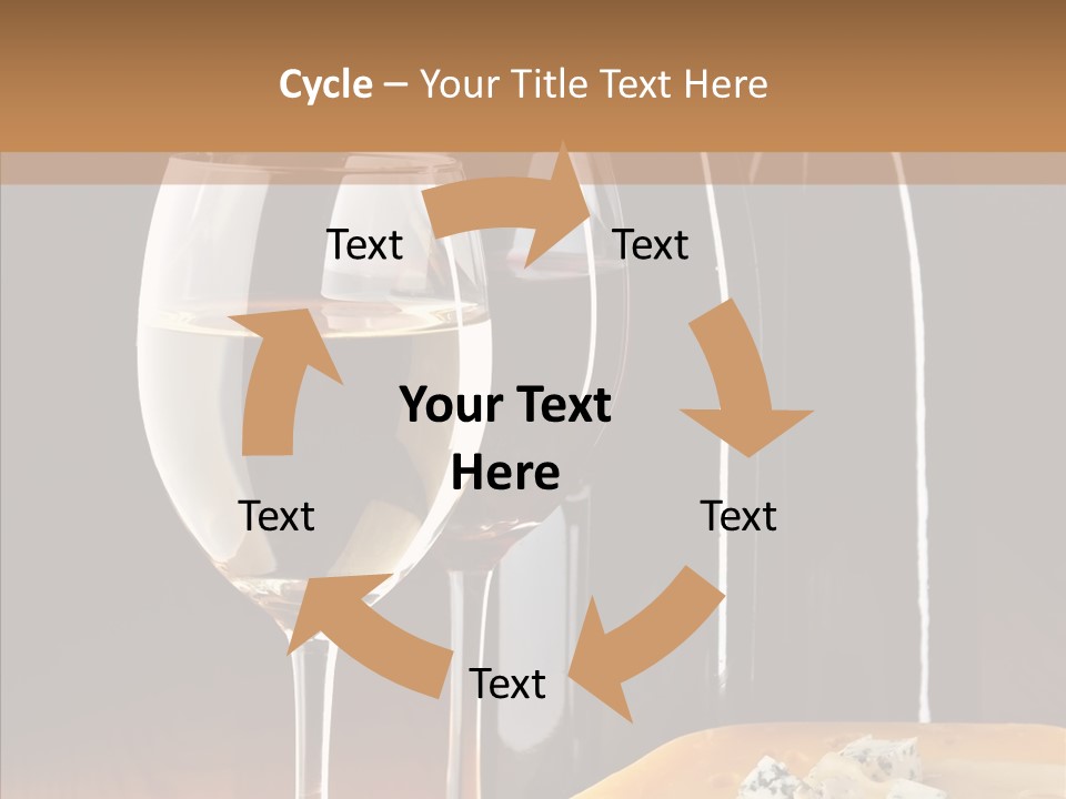 Reflection Black Drink PowerPoint Template