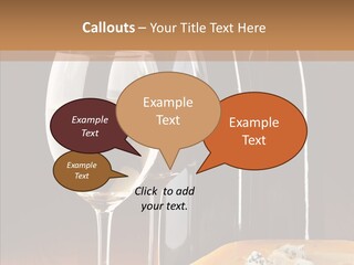 Reflection Black Drink PowerPoint Template