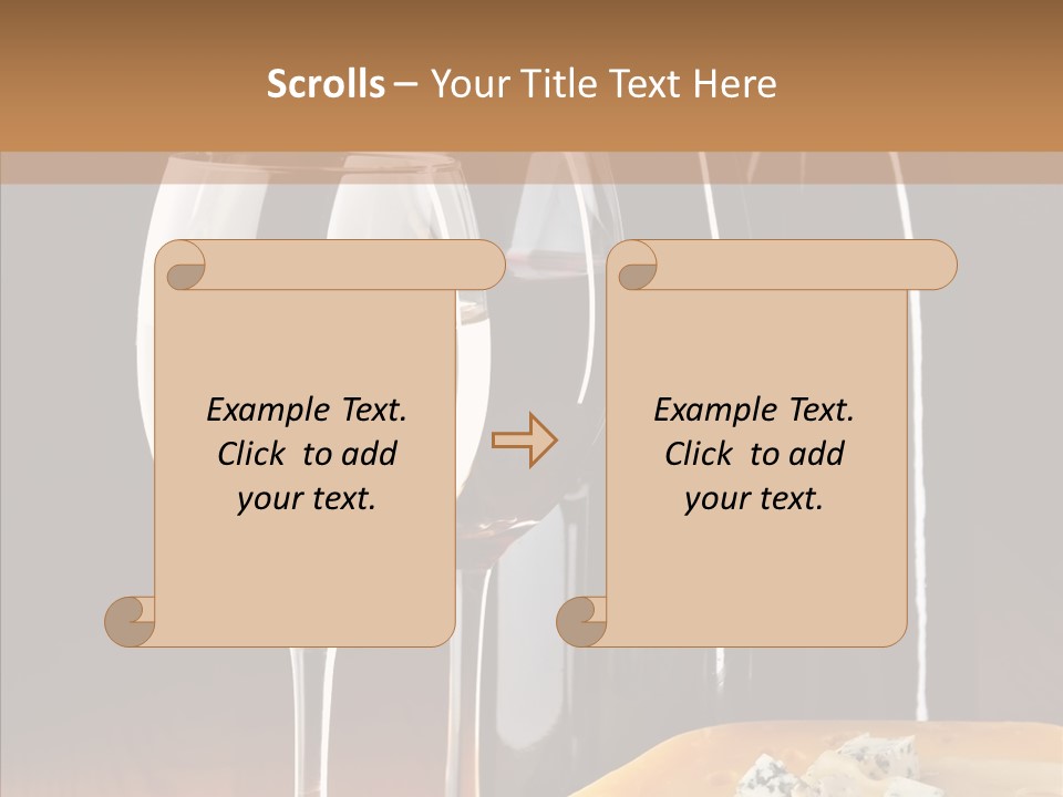 Reflection Black Drink PowerPoint Template