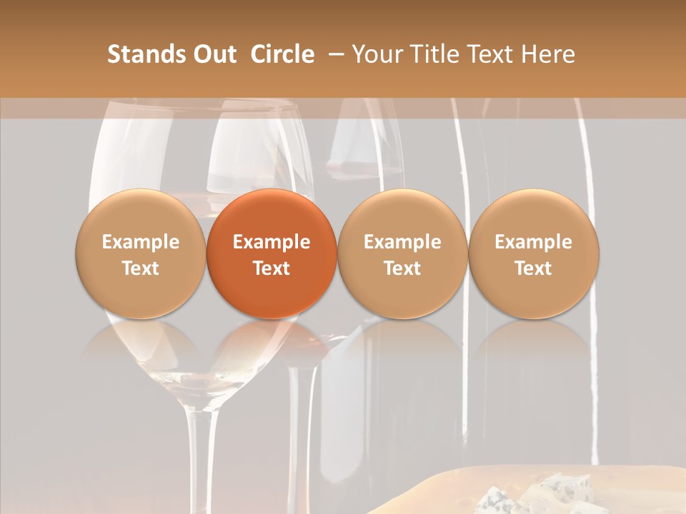 Reflection Black Drink PowerPoint Template