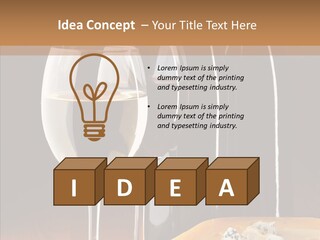 Reflection Black Drink PowerPoint Template