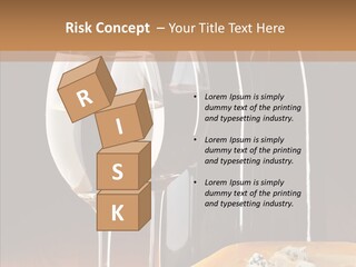 Reflection Black Drink PowerPoint Template