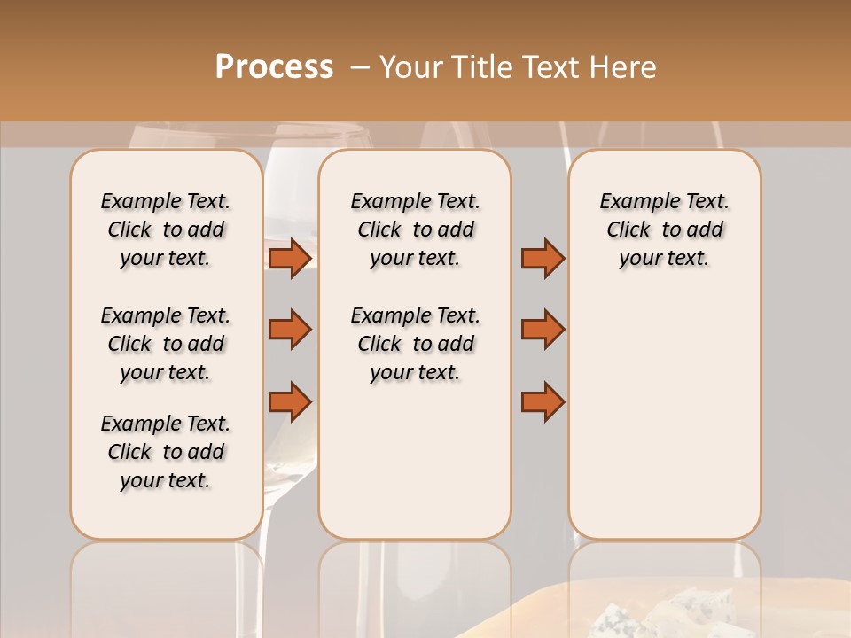 Reflection Black Drink PowerPoint Template