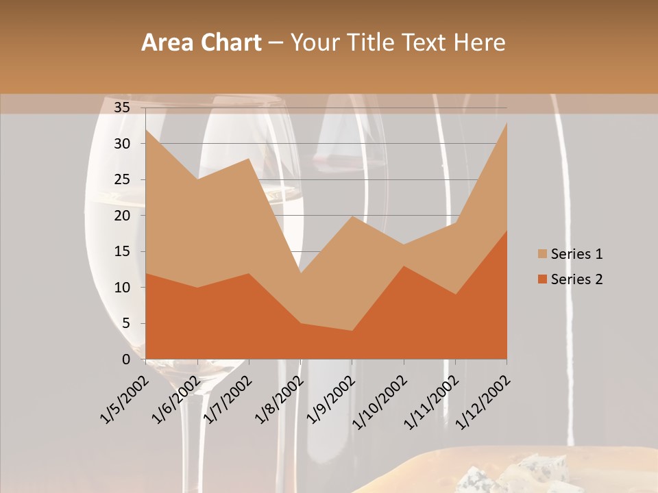 Reflection Black Drink PowerPoint Template