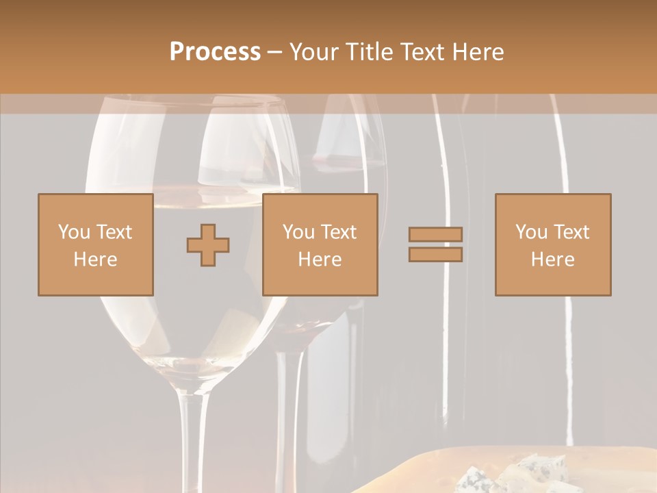 Reflection Black Drink PowerPoint Template