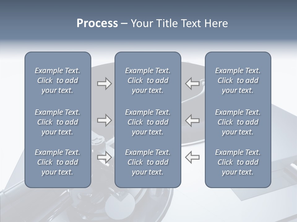Human Boardroom Team PowerPoint Template