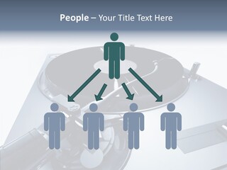 Human Boardroom Team PowerPoint Template