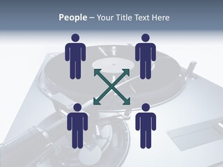 Human Boardroom Team PowerPoint Template