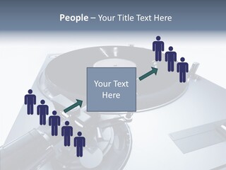 Human Boardroom Team PowerPoint Template