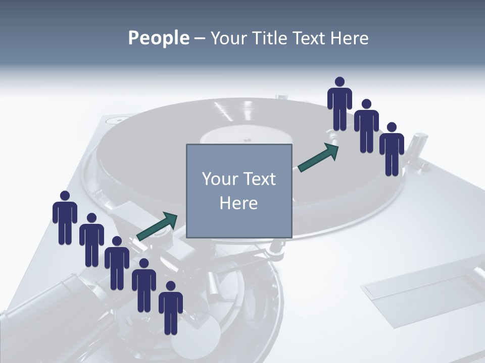 Human Boardroom Team PowerPoint Template