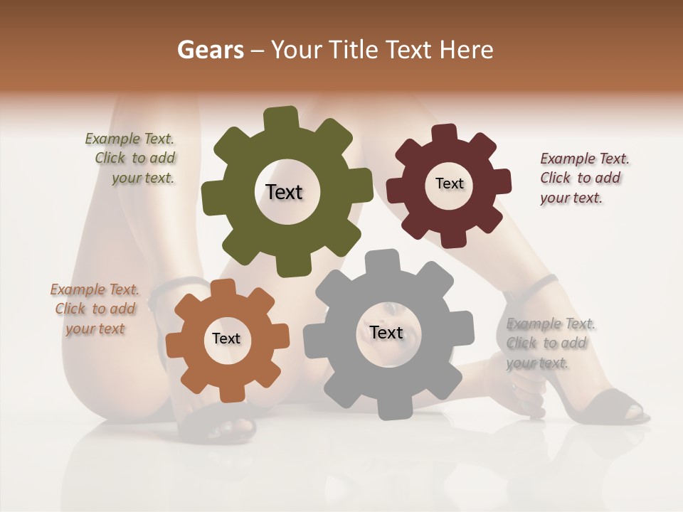 Color Looking Lovely PowerPoint Template