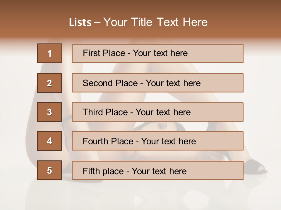 Color Looking Lovely PowerPoint Template