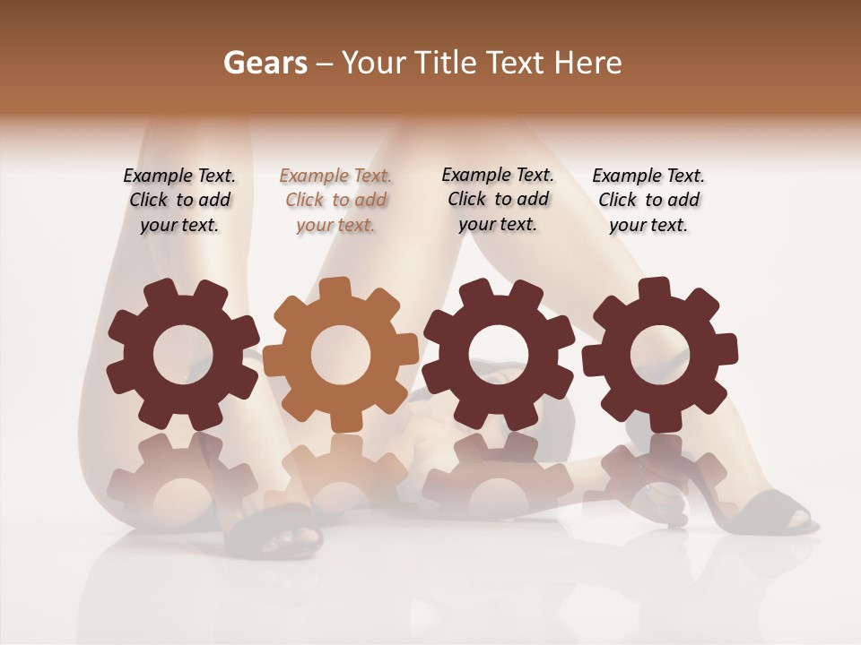 Color Looking Lovely PowerPoint Template