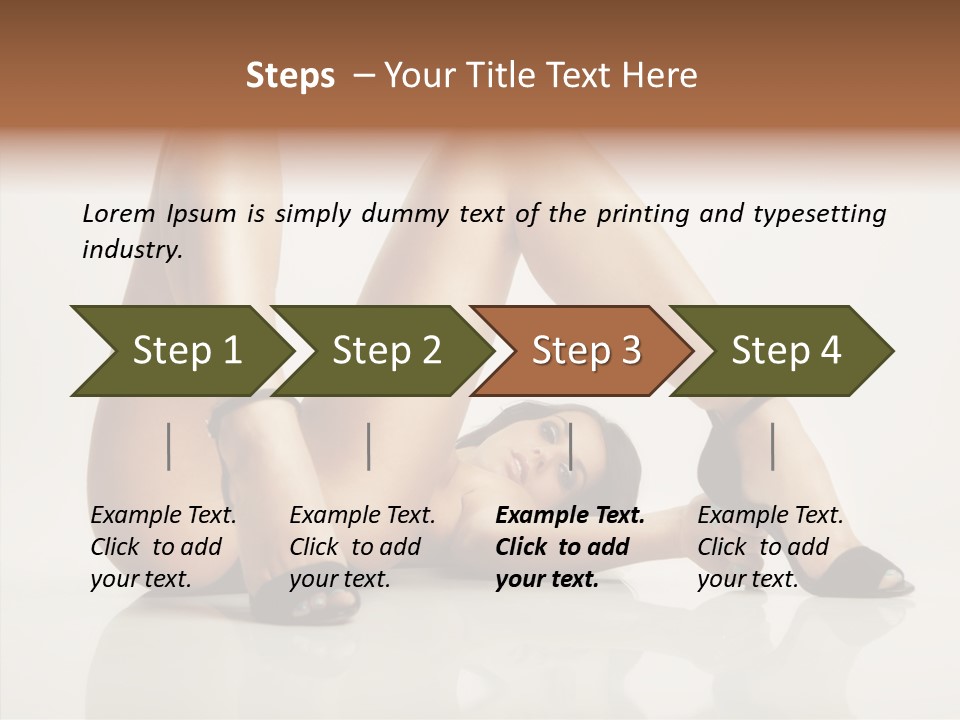 Color Looking Lovely PowerPoint Template