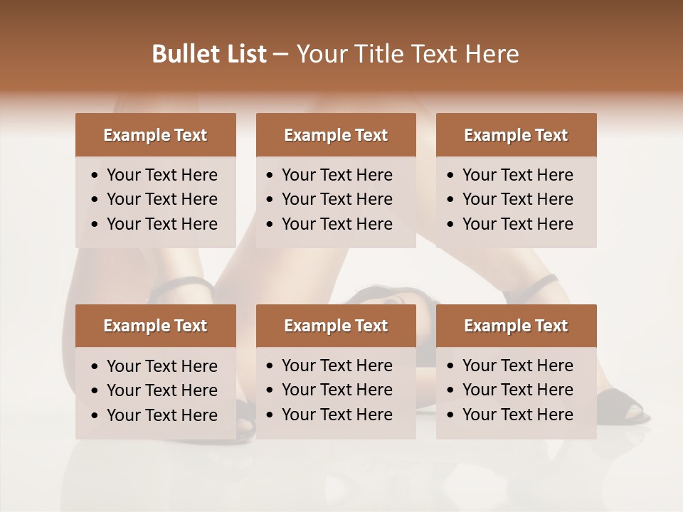 Color Looking Lovely PowerPoint Template
