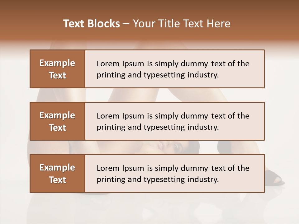 Color Looking Lovely PowerPoint Template