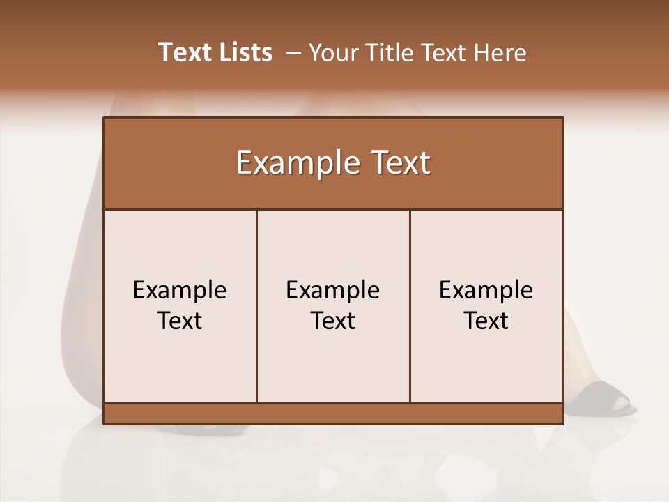 Color Looking Lovely PowerPoint Template