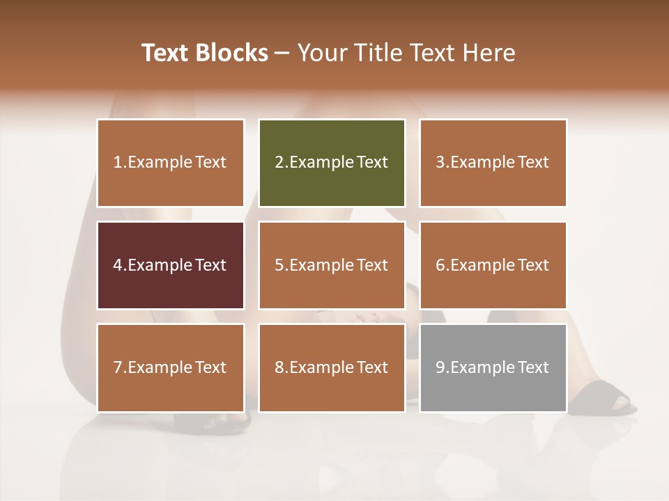 Color Looking Lovely PowerPoint Template