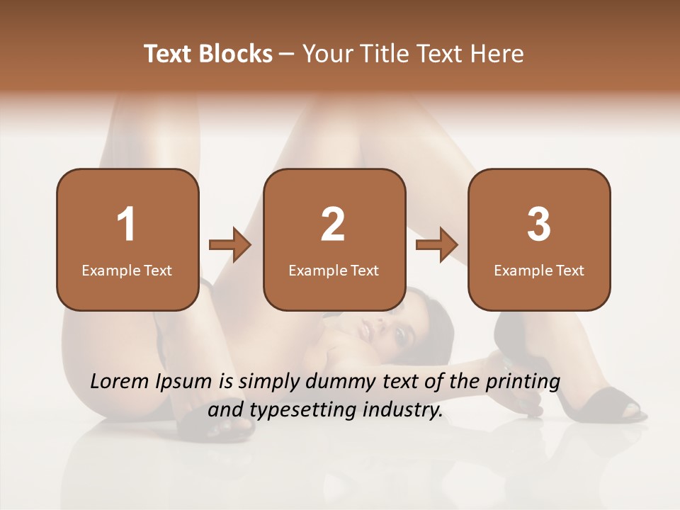 Color Looking Lovely PowerPoint Template