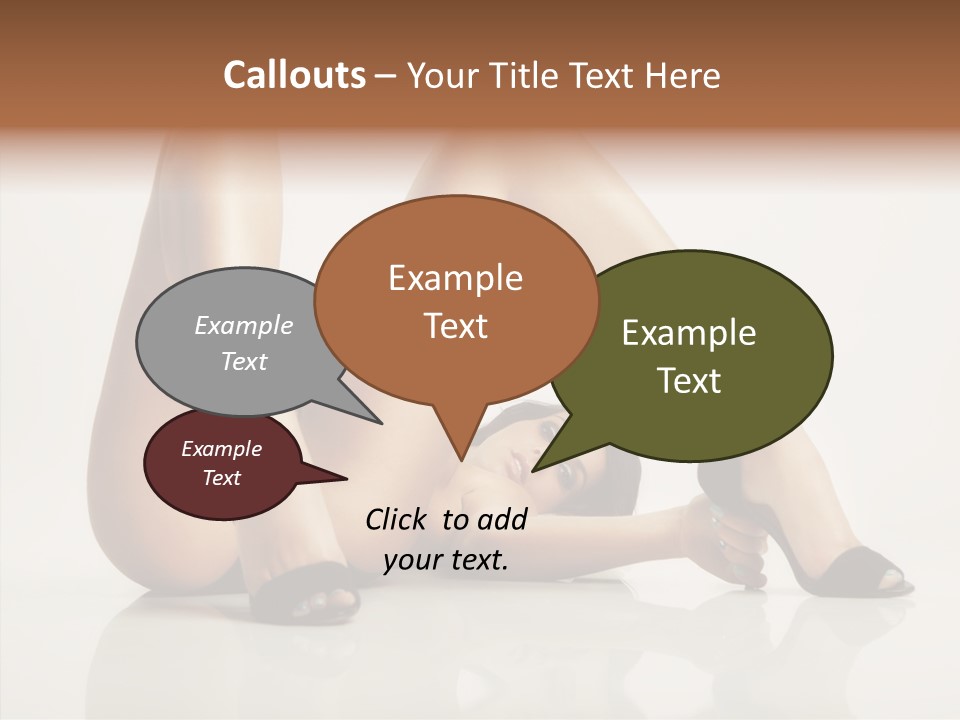 Color Looking Lovely PowerPoint Template