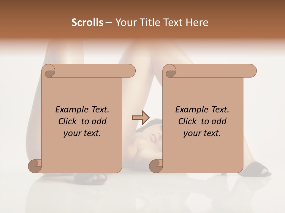 Color Looking Lovely PowerPoint Template