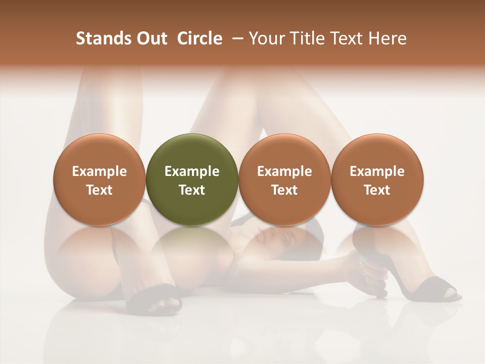 Color Looking Lovely PowerPoint Template