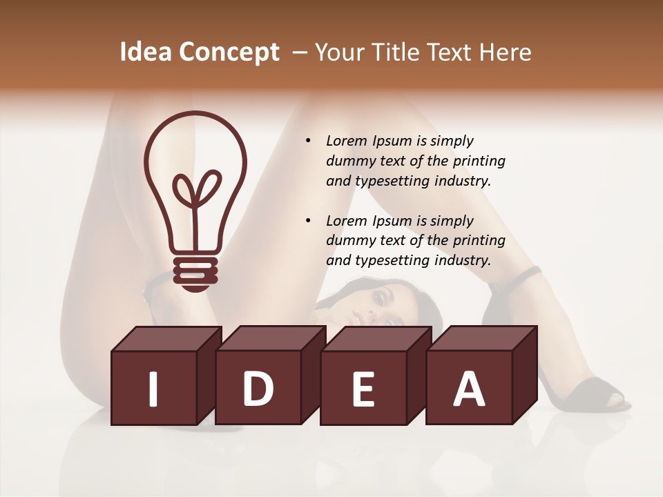 Color Looking Lovely PowerPoint Template