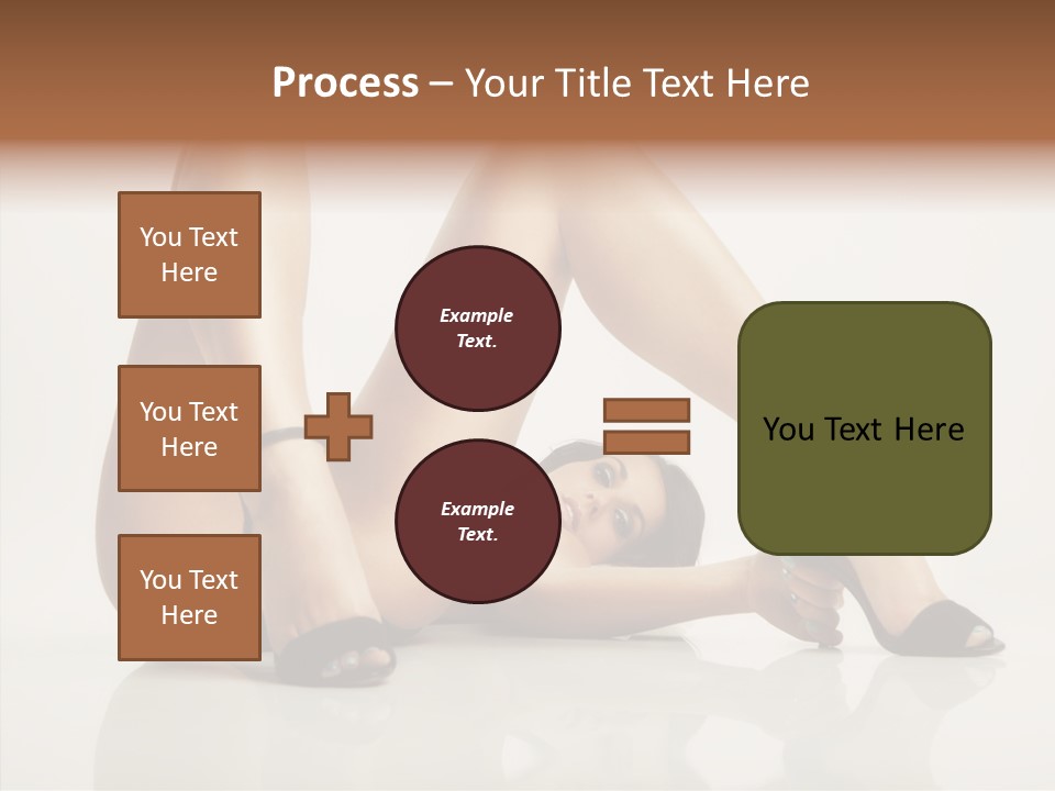Color Looking Lovely PowerPoint Template