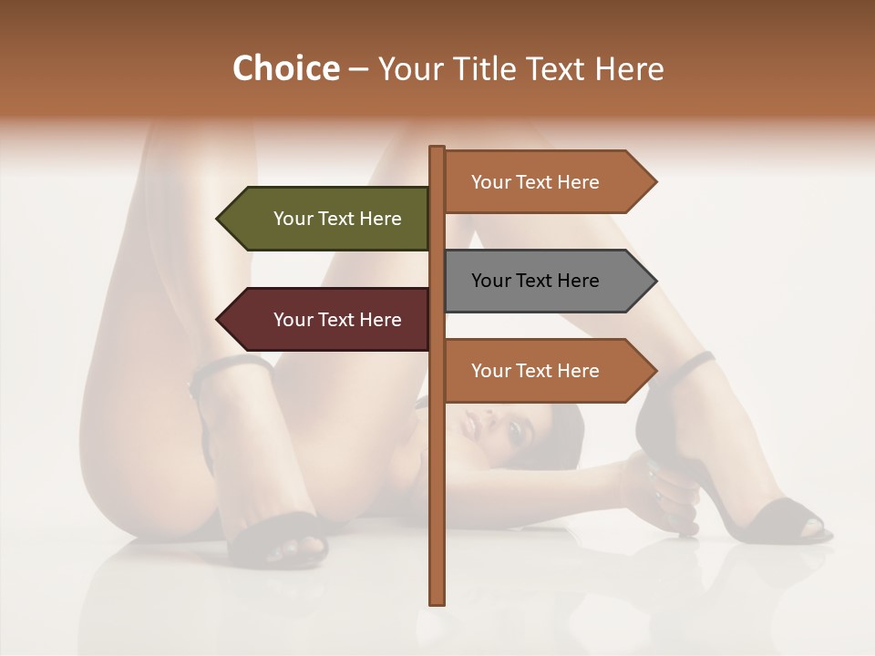 Color Looking Lovely PowerPoint Template