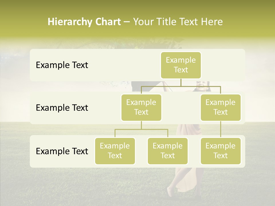 Cover Happy Woman PowerPoint Template