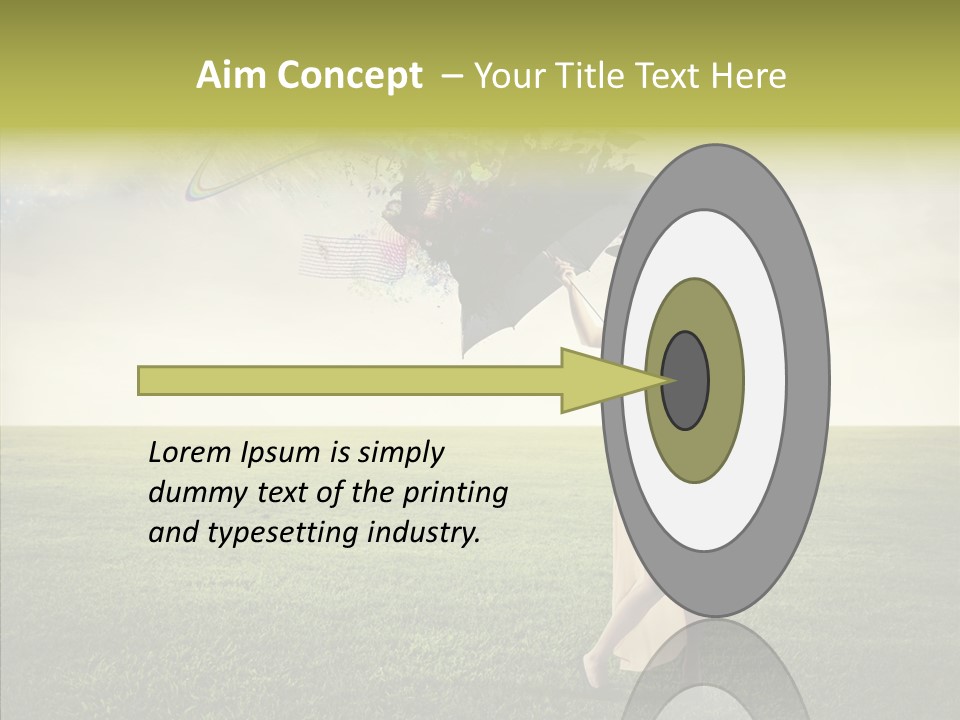 Cover Happy Woman PowerPoint Template