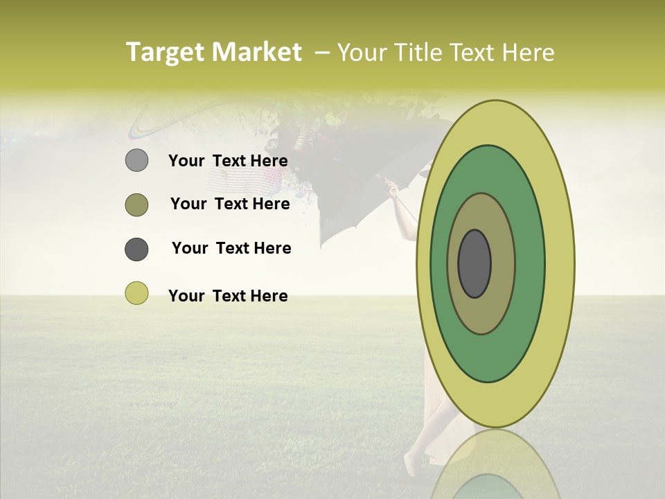 Cover Happy Woman PowerPoint Template