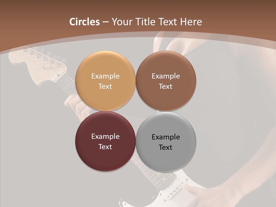 Player Stage Teenager PowerPoint Template