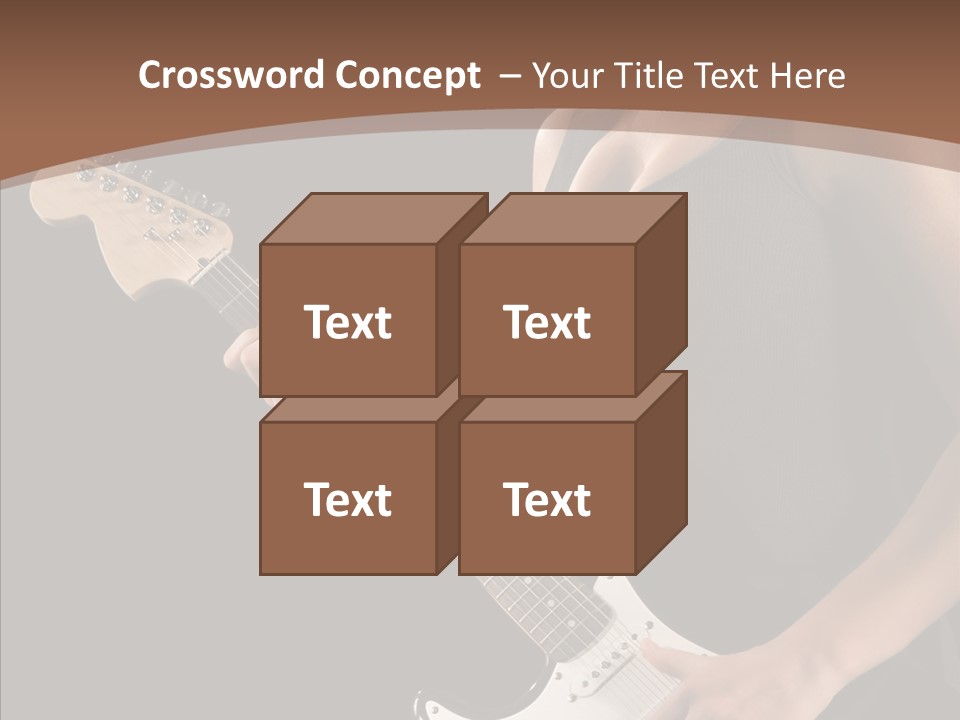 Player Stage Teenager PowerPoint Template