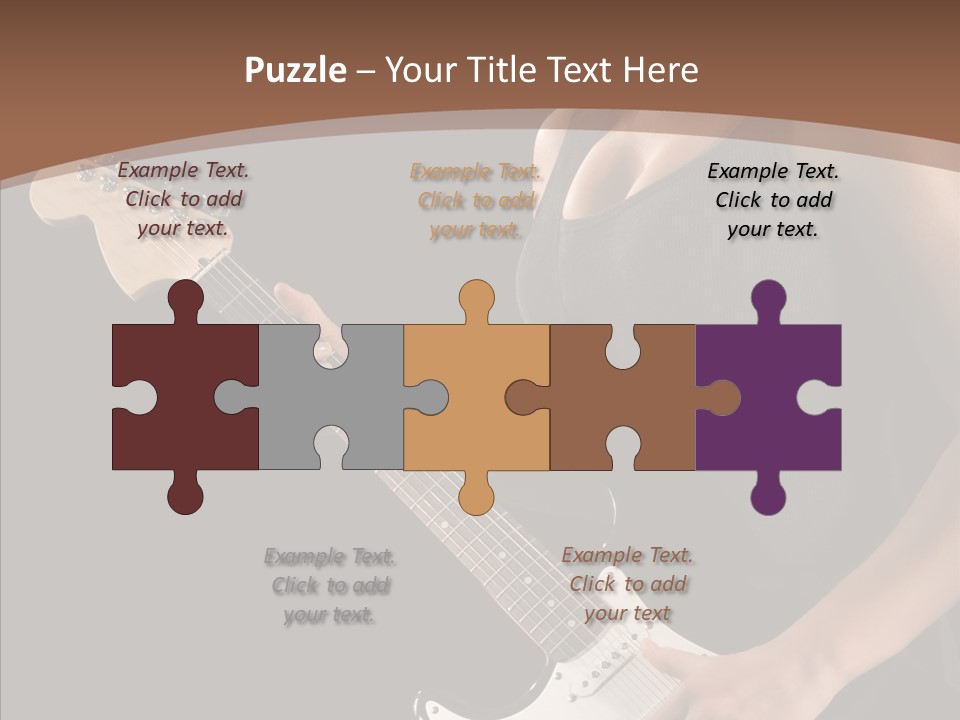 Player Stage Teenager PowerPoint Template