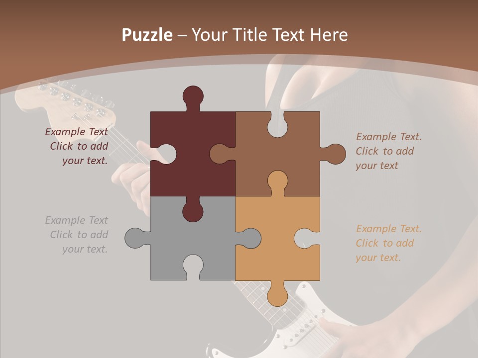 Player Stage Teenager PowerPoint Template