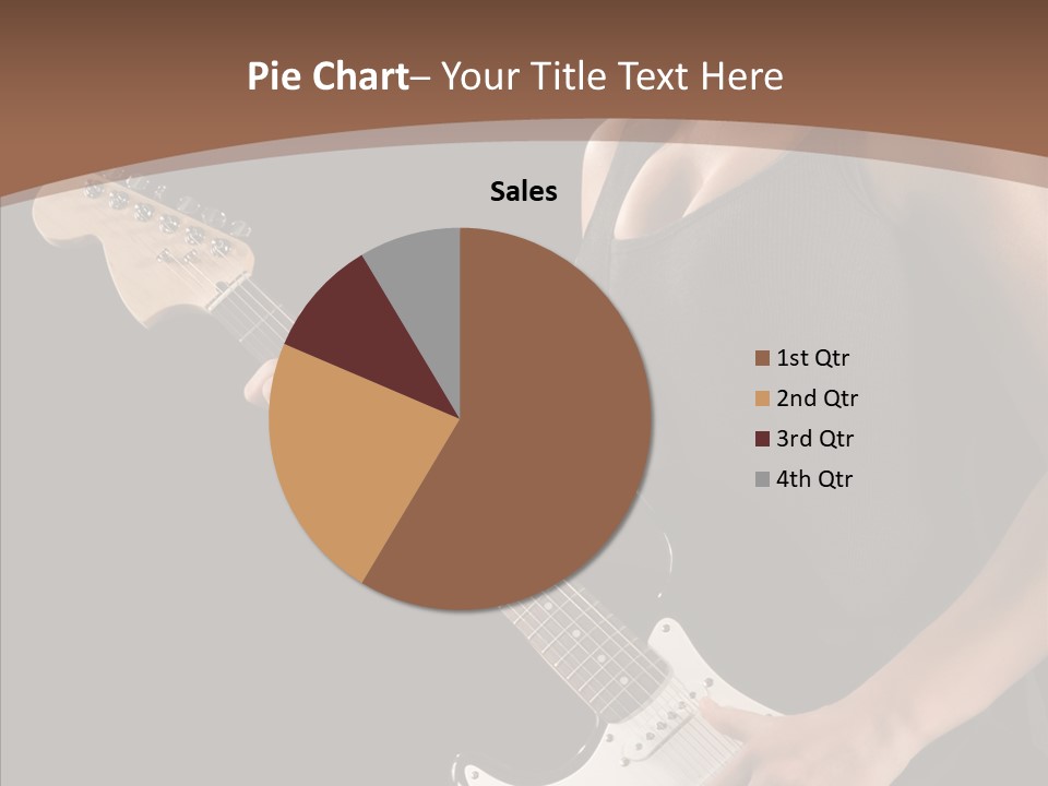 Player Stage Teenager PowerPoint Template
