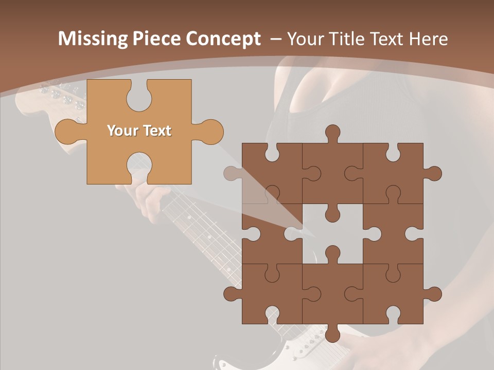 Player Stage Teenager PowerPoint Template