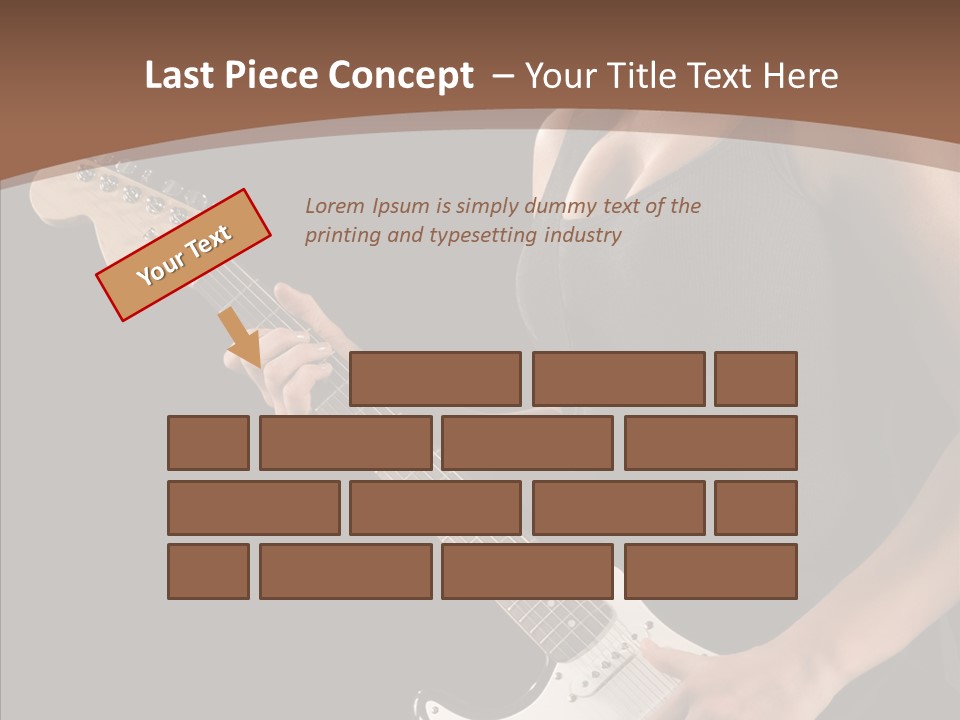 Player Stage Teenager PowerPoint Template