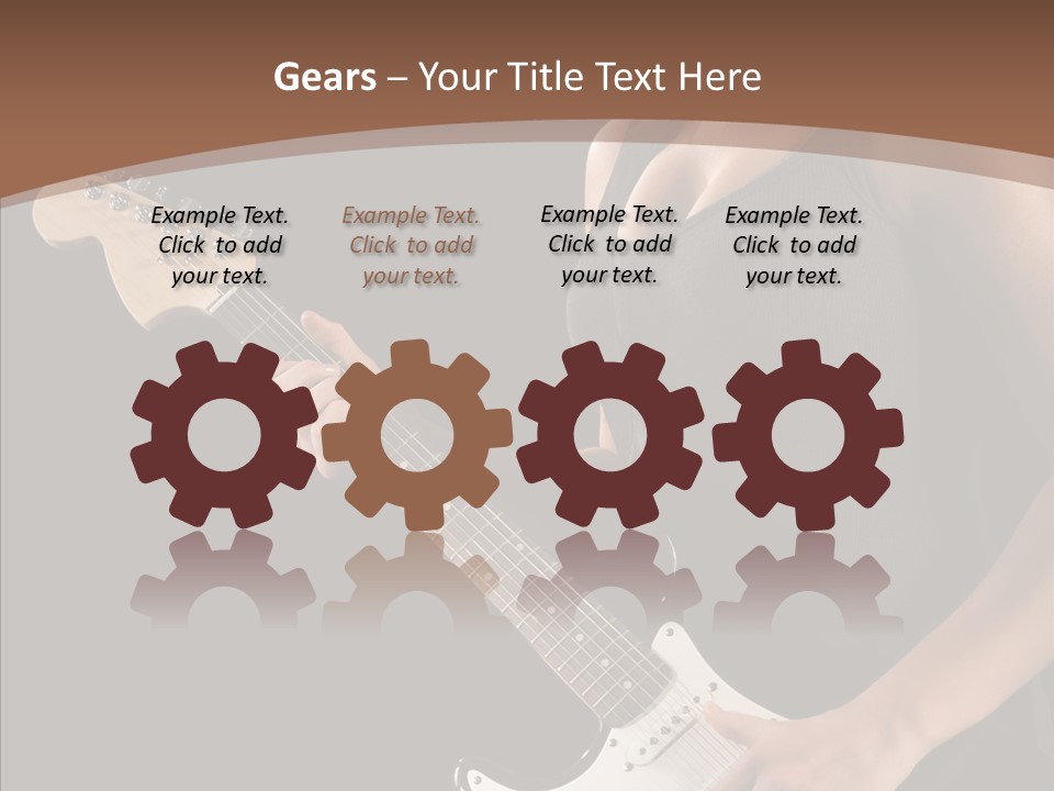 Player Stage Teenager PowerPoint Template