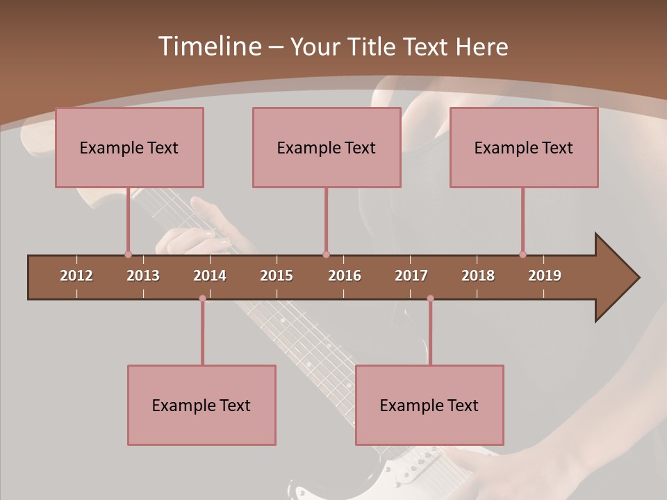 Player Stage Teenager PowerPoint Template