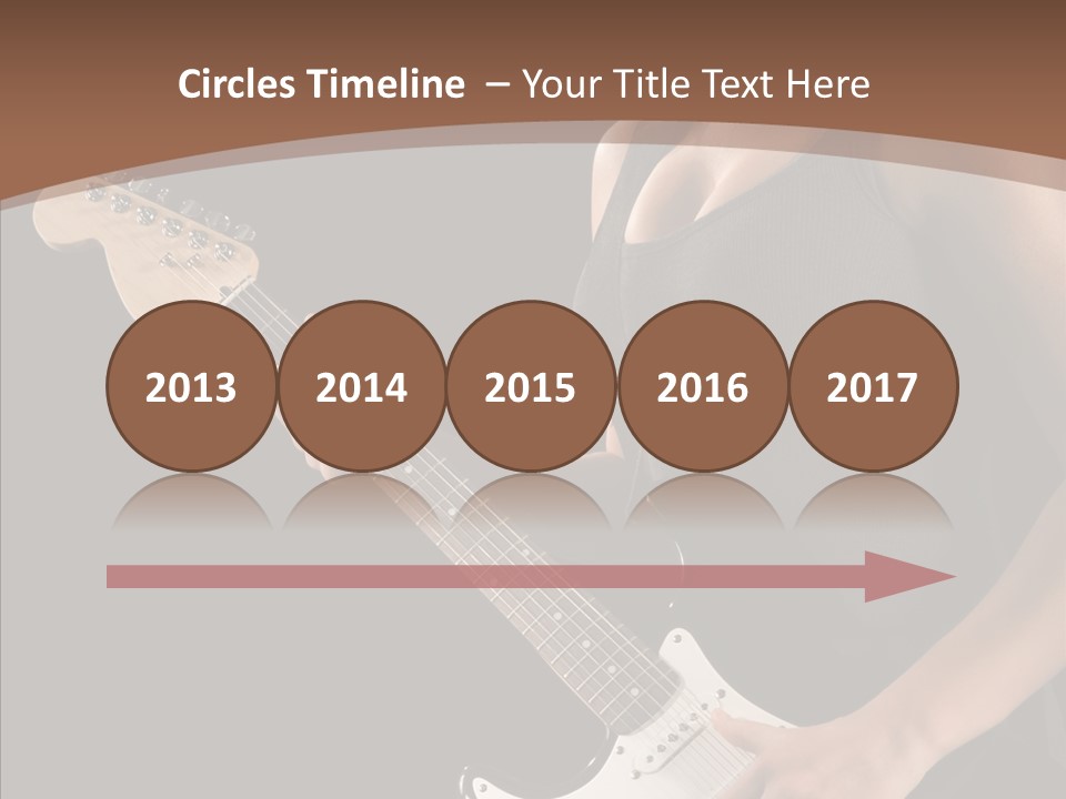 Player Stage Teenager PowerPoint Template