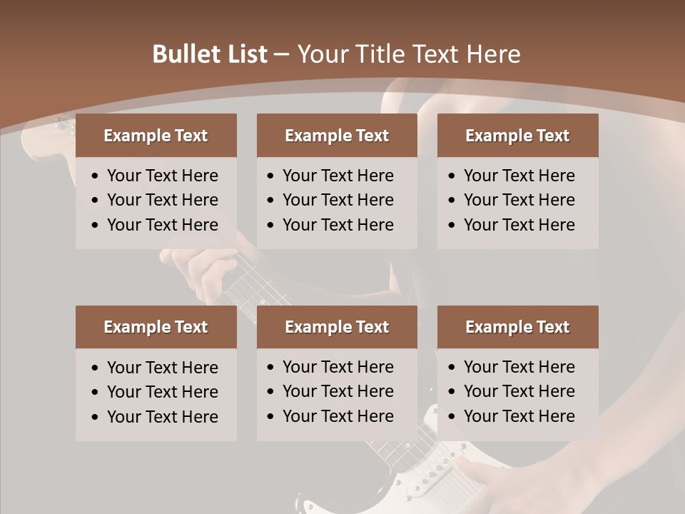 Player Stage Teenager PowerPoint Template