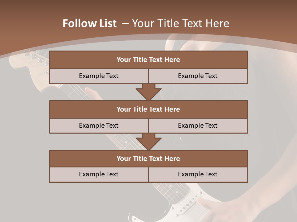 Player Stage Teenager PowerPoint Template