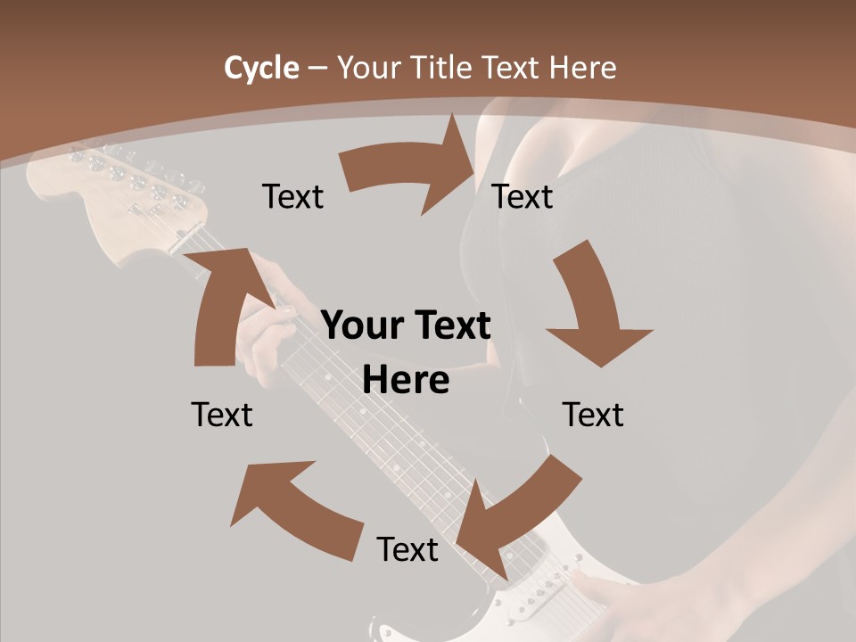 Player Stage Teenager PowerPoint Template