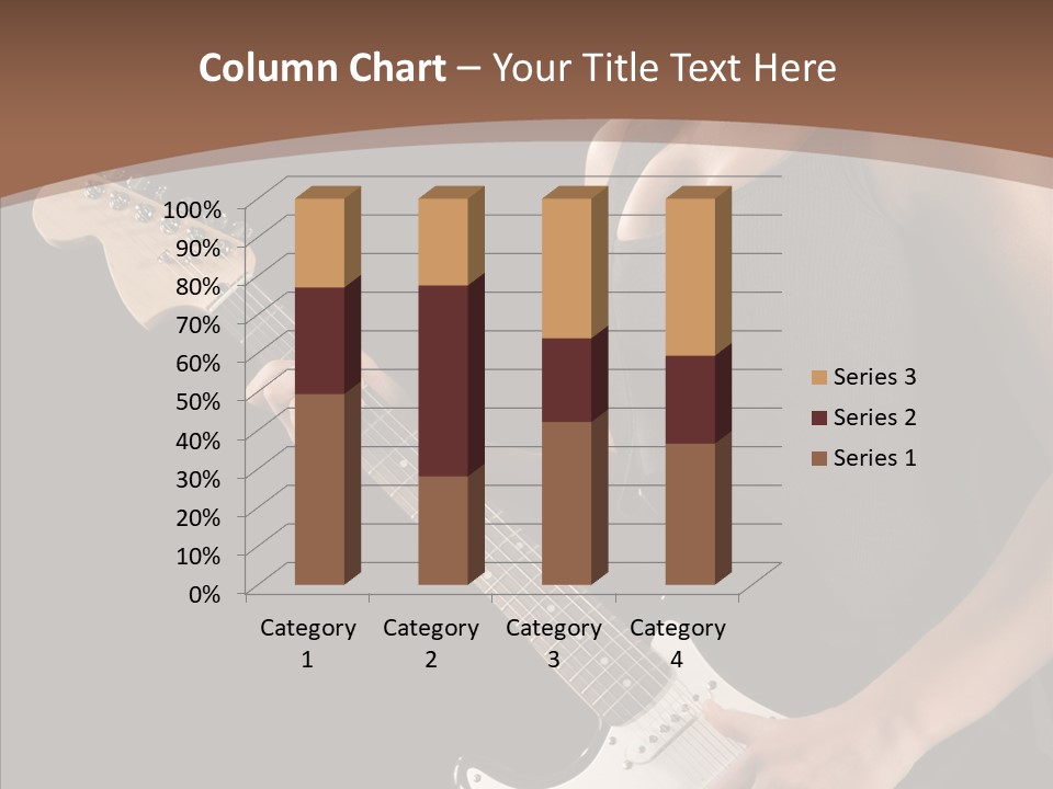 Player Stage Teenager PowerPoint Template