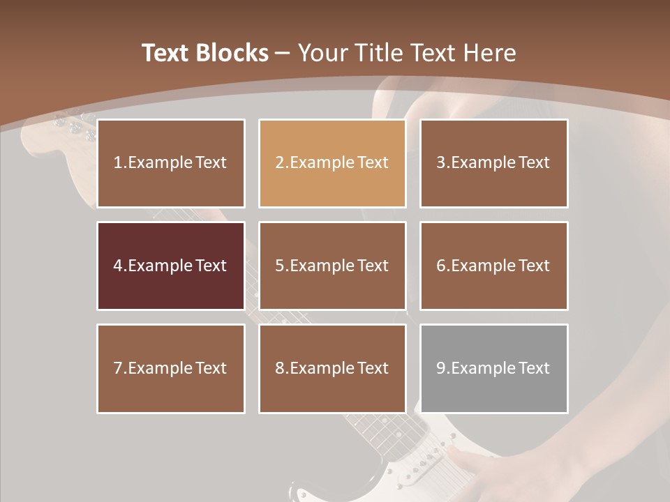 Player Stage Teenager PowerPoint Template