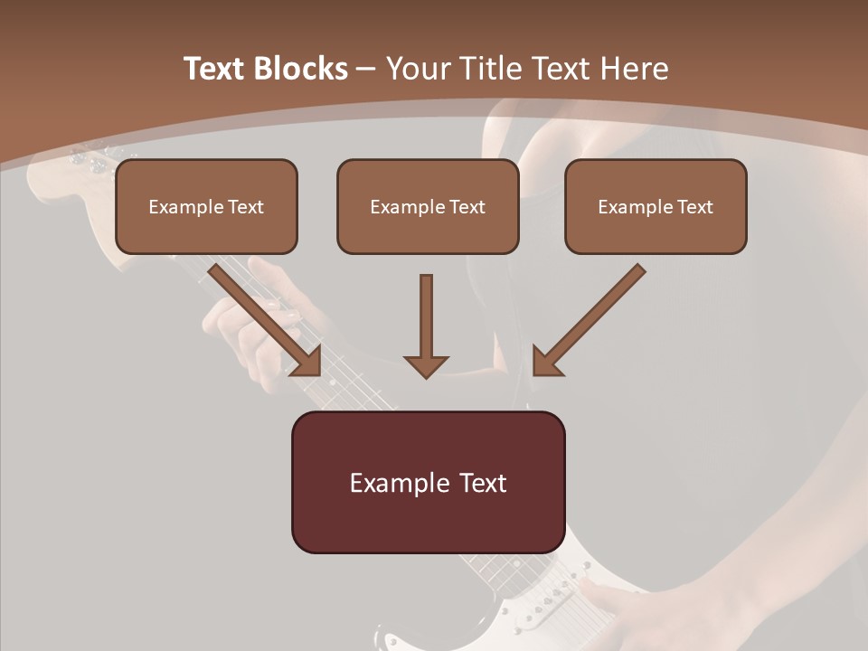 Player Stage Teenager PowerPoint Template