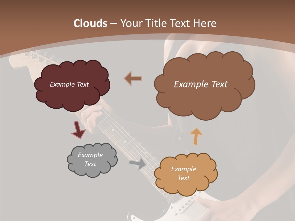 Player Stage Teenager PowerPoint Template